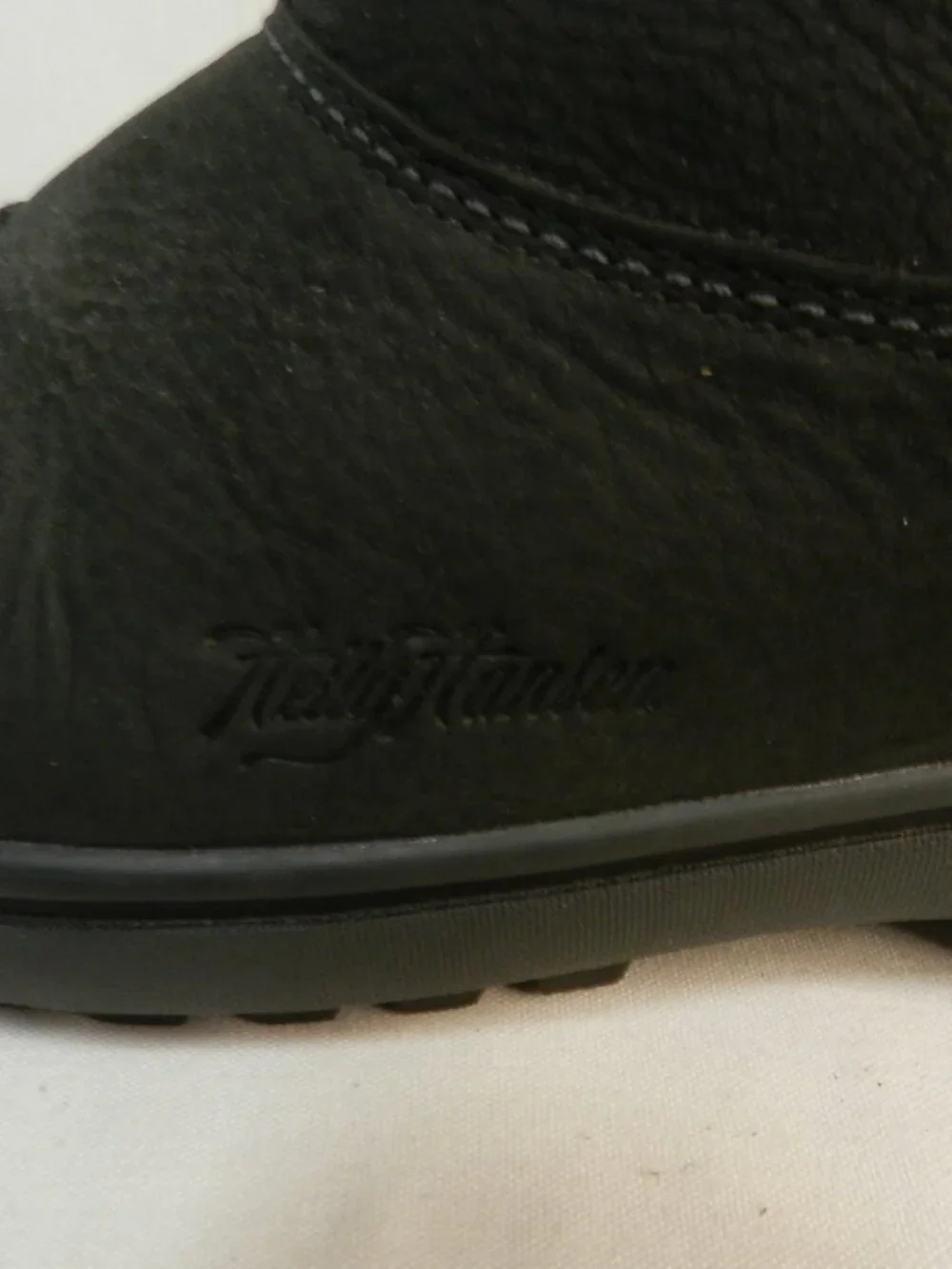 Helly Hansen Water Resistant Leather faux fur mid calf boots felt lined Size 7